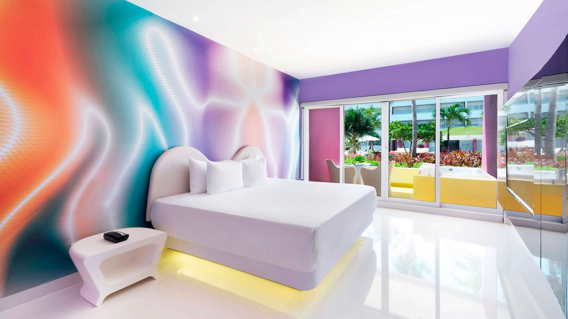 Temptation Cancun Resort 23 Plush Jacuzzi Room Pool View